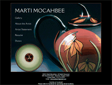 Tablet Screenshot of martimocahbee.com